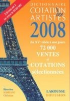 Dictionnaire Drouot 2008