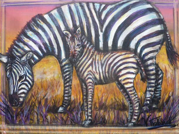 peinture le chevreuil - Cliquez sur l image pour voir la fiche dtaille dtaille et consulter le tarif de l oeuvre